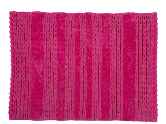 Ταπέτο Μπάνιου Life 937-Fuchsia Nef-Nef 60Χ90 60x90cm Βαμβάκι-Πολυέστερ