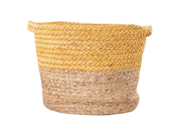 Καλάθι Seagrass Velez D.35X28 Yellow Nef-Nef Seagrass