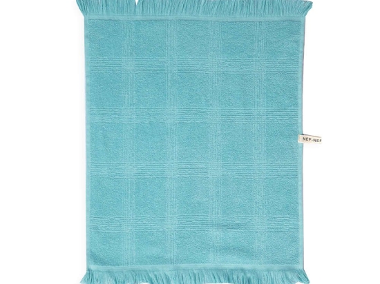 Ποτηρόπανο Terry-Pike Walter Aqua Nef-Nef 50x50cm 100% Βαμβάκι