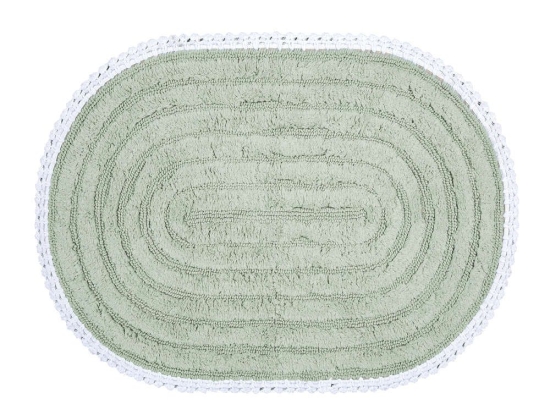 Ταπέτο Μπάνιου Please 1118-Pistachio Nef-Nef 55X85 55x85cm 100% Βαμβάκι