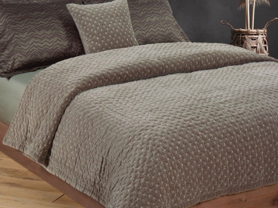 Κουβερλί Χειροποίητο Shepard Noir Nef-Nef Υπέρδιπλo 230x240cm Βαμβάκι-Πολυέστερ