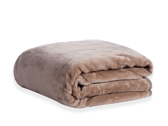 Κουβέρτα Loft 22 Mocca Nef-Nef Υπέρδιπλo 220x240cm Πολυέστερ