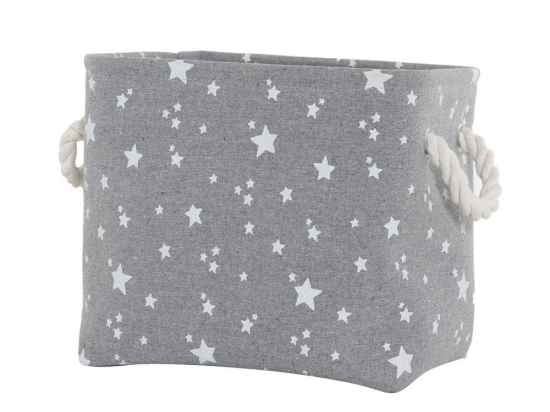 Καλάθι Παιδικό Kids Dream 35X25X27 Grey Nef-Nef Πολυέστερ