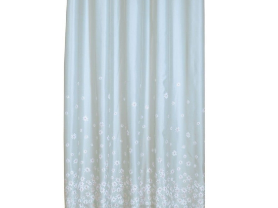 Κουρτίνα Μπάνιου Daisario Aqua Nef-Nef 180Πx180Υ 180x180cm Πολυέστερ