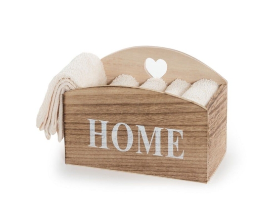 Λαβέτες Home Basket (Σετ 5τμχ) Cream Nef-Nef Σετ Πετσέτες 30x30cm 100% Βαμβάκι
