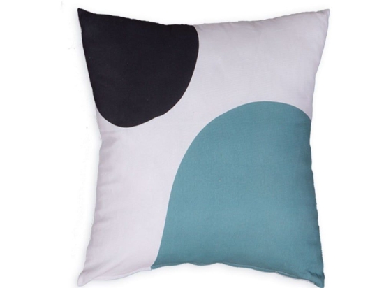 Μαξιλάρι Διακοσμητικό (Με Γέμιση) Minimalist Aqua Nef-Nef 50Χ50 Βαμβάκι-Πολυέστερ