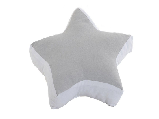 Μαξιλάρι Διακοσμητικό (Με Γέμιση) Παιδικό Kids Dream Grey Nef-Nef 35Χ35 Βαμβάκι-Πολυέστερ