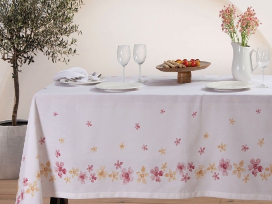 Τραπεζομάντηλο Darling Ecru Nef-Nef 140X240 100% Βαμβάκι