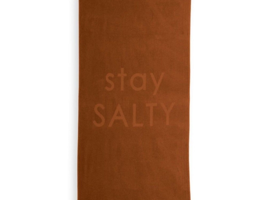 Πετσέτα Θαλάσσης Stay Salty Gold Nef-Nef Θαλάσσης 90x170cm 100% Βαμβάκι