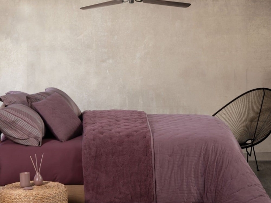 Κουβερλί Kotler 23 Wine Nef-Nef King Size 270x280cm Πολυέστερ