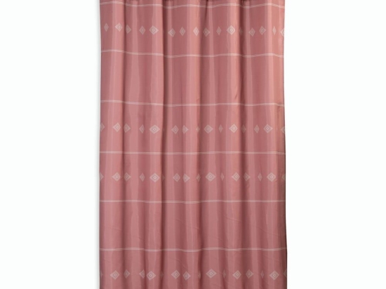 Κουρτίνα Μπάνιου Liliana Terra Nef-Nef 180Πx180Υ 180x180cm Πολυέστερ