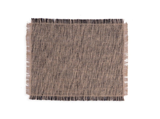 Σουπλά Varis (Σετ 2τμχ) Black Nef-Nef 33x48cm Jute