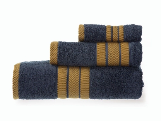 Πετσέτες Welder (Σετ 3τμχ) Denim Nef-Nef Σετ Πετσέτες 100% Βαμβάκι