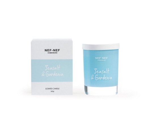 Αρωματικό Κερί Sea Salt & Gardenia 260gr Aqua Nef-Nef
