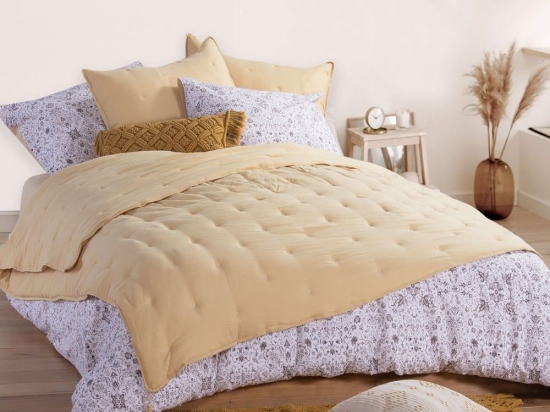 Κουβερλί Dreamer Yellow Nef-Nef Υπέρδιπλo 230x240cm Microfiber-Polyester