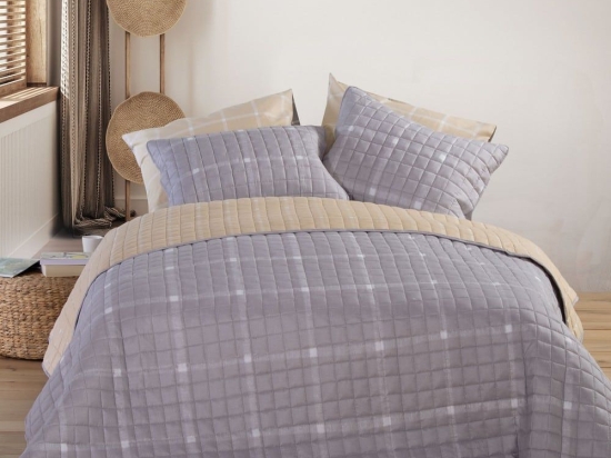 Κουβερλί Henry Grey Nef-Nef Μονό 180x220cm Microfiber-Polyester