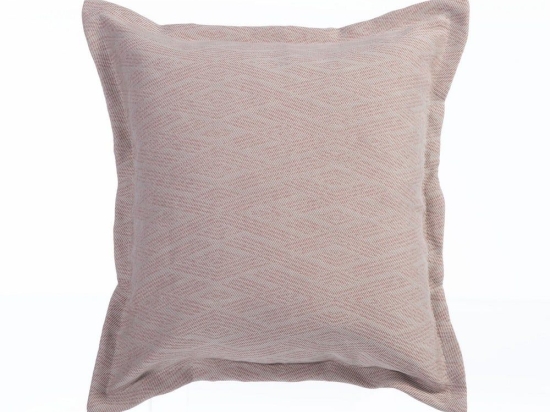 Μαξιλάρι Διακοσμητικό (Με Γέμιση) Colton Pink Nef-Nef 50X50 Βαμβάκι-Πολυέστερ