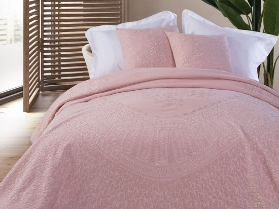 Μαξιλαροθήκη Διακοσμητική Valencia Pink Nef-Nef 50X50 100% Βαμβάκι