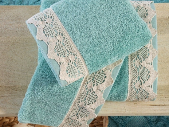 Πετσέτα Maricar (Σετ 3τμχ) Aqua Nef-Nef Σετ Πετσέτες 70x140cm 100% Βαμβάκι