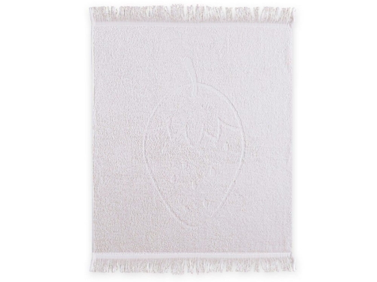 Ποτηρόπανο Strawberry Taste White Nef-Nef 50x50cm 100% Βαμβάκι
