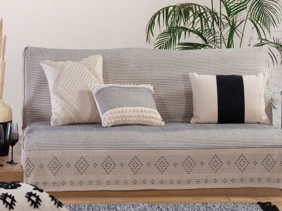 Ριχτάρι Value Anthracite Nef-Nef Διθέσιο 180x250cm 100% Βαμβάκι