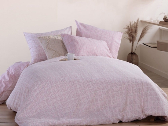 Σεντόνια Colton (Σετ 3τμχ) Rose Nef-Nef Μονό 170x270cm 100% Βαμβάκι