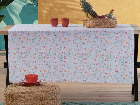 Τραπεζομάντηλο Αλέκιαστο Meriel Multi Nef-Nef 140X240 100% Βαμβάκι