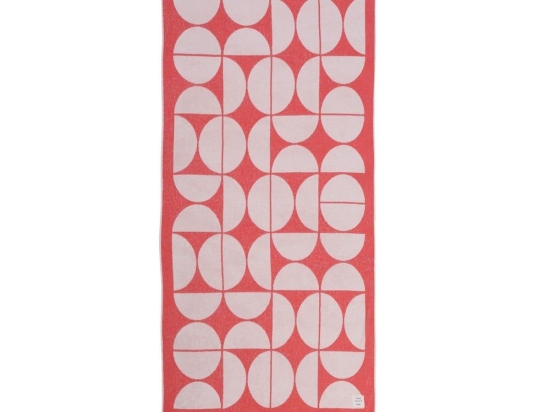 Πετσέτα Θαλάσσης Groovy Coral Nef-Nef Θαλάσσης 90x170cm 100% Βαμβάκι