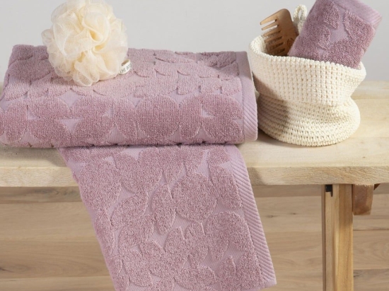 Πετσέτα Misario Amethyst Nef-Nef Χεριών 30x50cm 100% Βαμβάκι