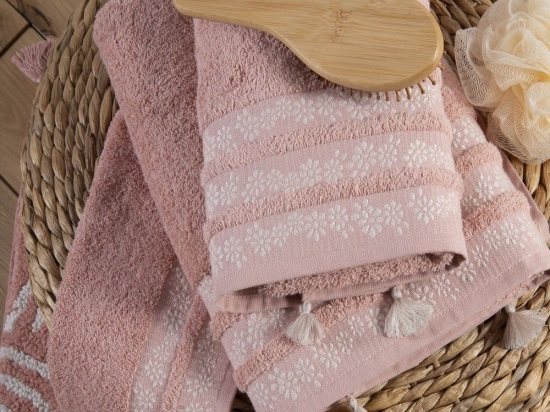 Πετσέτα Alba Rose Nef-Nef Χεριών 30x50cm 100% Βαμβάκι