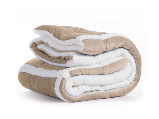 Κουβερτοπάπλωμα Versan Beige Nef-Nef Μονό 160x220cm Πολυέστερ