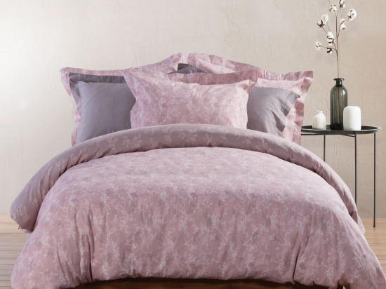 Σεντόνια Allesia (Σετ 4τμχ) Amethyst Nef-Nef Υπέρδιπλο 240x270cm 100% Βαμβακοσατέν