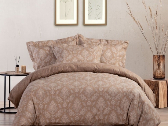 Σεντόνια Shane (Σετ 4τμχ) Gold Nef-Nef Υπέρδιπλο 240x270cm 100% Βαμβακοσατέν