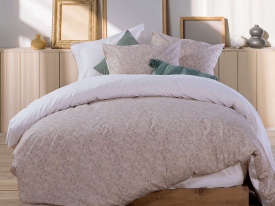 Σεντόνια Loving (Σετ 4τμχ) Green Nef-Nef Διπλό 200X270cm 100% Βαμβάκι