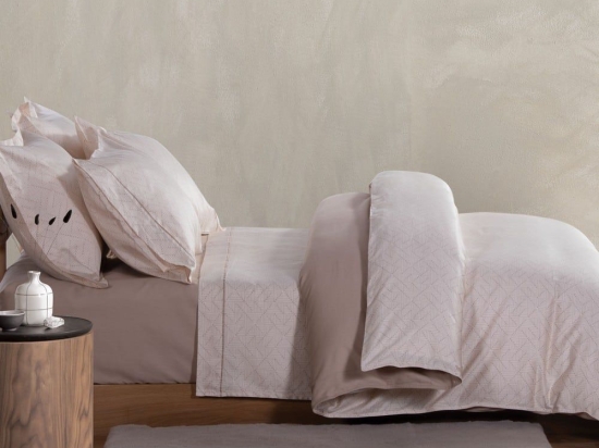 Σεντόνια Maximus (Σετ 4τμχ) Ecru Nef-Nef Υπέρδιπλο 240X270cm 100% Βαμβακοσατέν