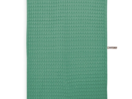 Ποτηρόπανο Πικέ Wafflow 23 Green Nef-Nef 45x68cm 100% Βαμβάκι