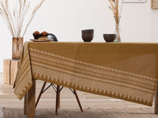 Τραπεζομάντηλο Kleran Honey Nef-Nef 140X240 Βαμβάκι-Πολυέστερ