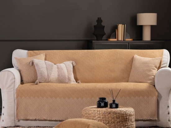 Ριχτάρι Remington Gold Nef-Nef Διθέσιο 170x250cm Ακρυλικό,Βαμβάκι, Polyester