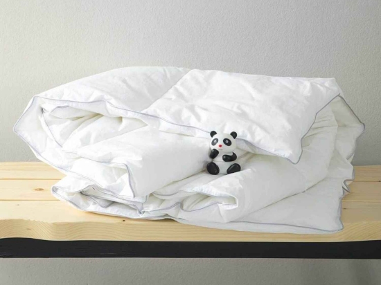 Πάπλωμα Κούνιας Beetle White Nima 110x150cm Microfiber