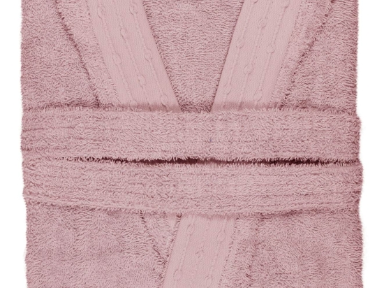 Amo la Casa Μπουρνούζι Bio Cotton - Ροζ
