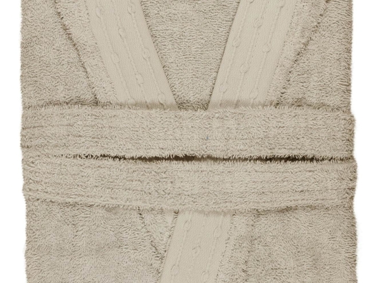 Amo la Casa Μπουρνούζι Bio Cotton - Μπεζ