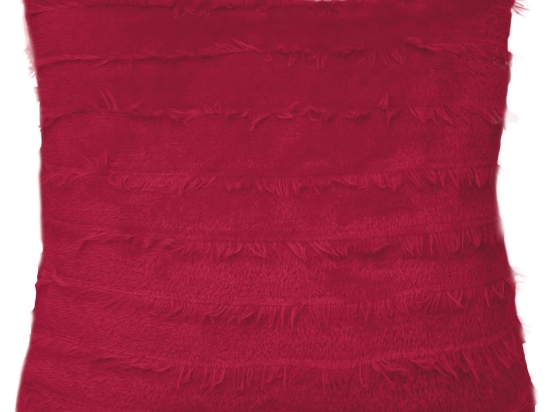 Amo la Casa Μαξιλάρι Διακοσμητικό Flannel 40X40 - Mercury Κόκκινο