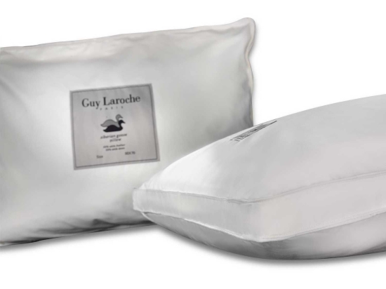 Μαξιλάρι Ύπνου Πουπουλένιο New Gl. White Guy Laroche 50Χ70 Πούπουλο-Φτερό