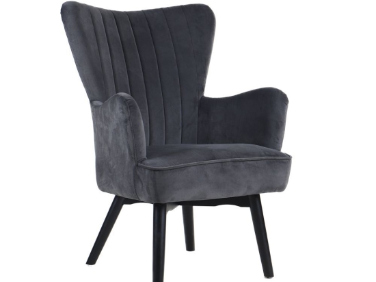 Πολυθρόνα Bella Grey 67x72xH96cm 01-2151
