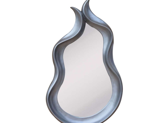 Καθρέπτης Flame 65xH116cm Silver 11-0320 Ξύλο
