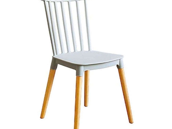 Καρέκλα America 03-0771 43x44x84cm White Ξύλο