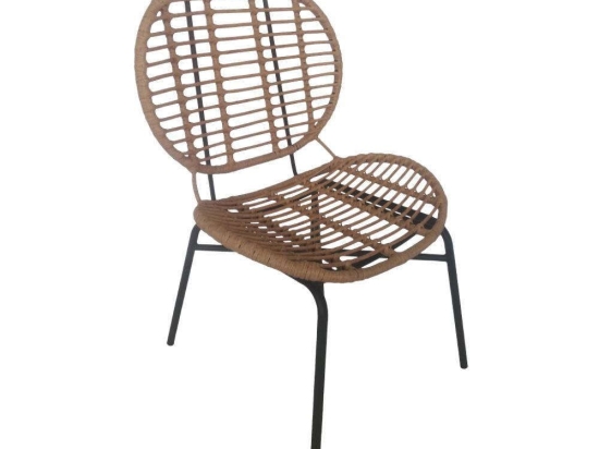 Καρέκλα Forest 22-0027 59x63x87cm Natural-Black