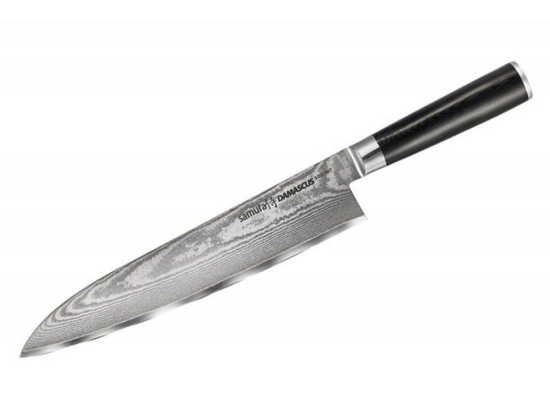 Μαχαίρι Grand Chef Damascus SD-0087 25,2cm Black Samura Ανοξείδωτο Ατσάλι