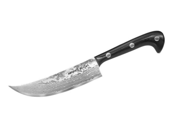 Μαχαίρι Pchak Sultan SU-0086DB 16,1cm Black Samura Ανοξείδωτο Ατσάλι