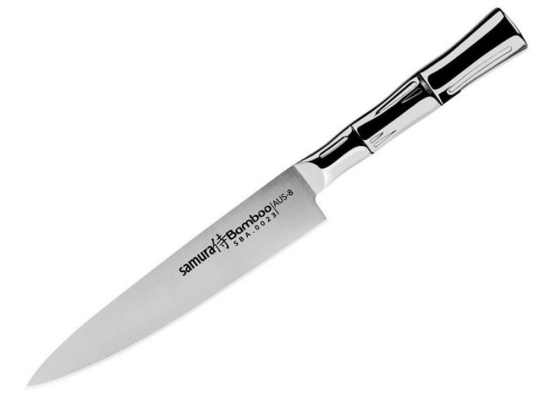 Μαχαίρι Γενικής Χρήσης Bamboo SBA-0023 14,5cm Inox Samura Ανοξείδωτο Ατσάλι